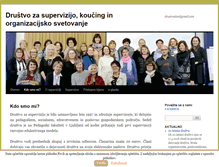 Tablet Screenshot of drustvozasupervizijo.si